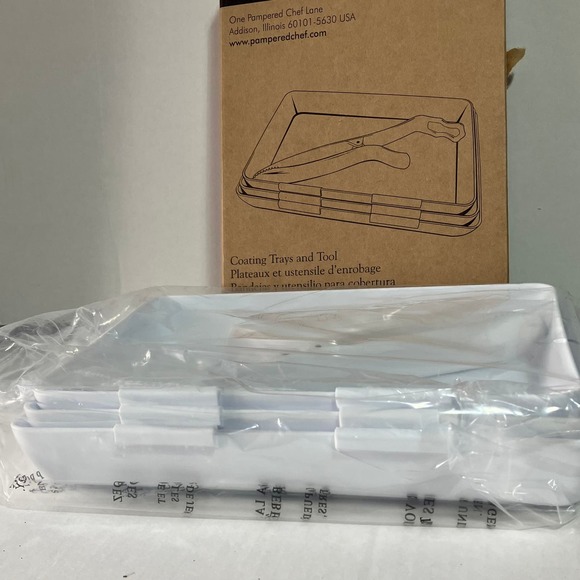 The Pampered Chef Coating Tray & Tools #2605 - Picture 4 of 4